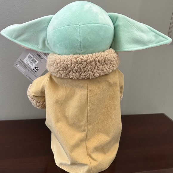 Baby Yoda Easter plush NWT purple EGG & brush Star Wars Plush Mandalorian Grogu - Picture 9 of 14